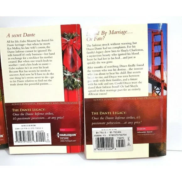 HARLEQUIN DESIRE Romance Novels Lot of 8 books Dante Legacy Kings Miami Nights + - Picture 5 of 7